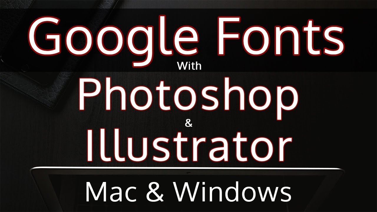 download photoshop fonts mac